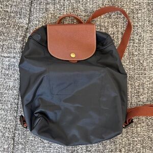 Longchamp Black Backpack